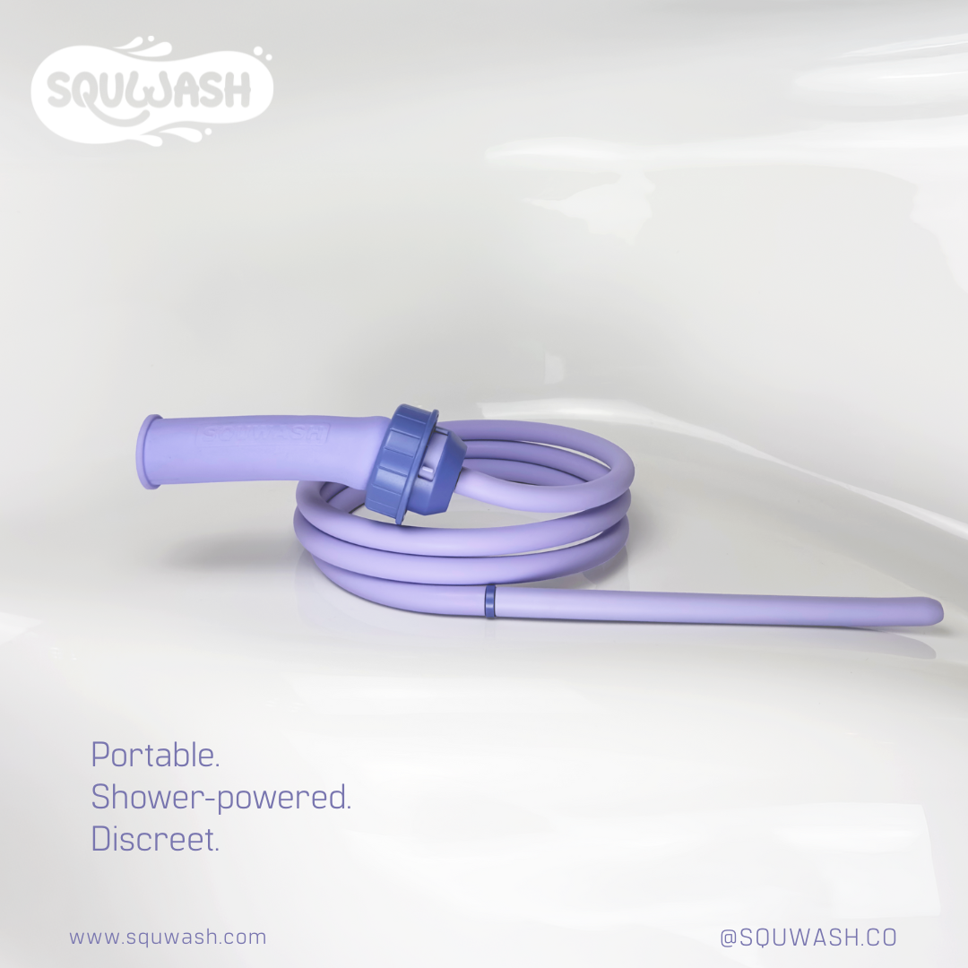 Squwash® – Portable Shower Douche